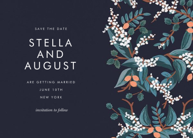 Mandarin Grove (Save the Date) by Rifle Paper Co.