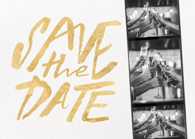 Photo Booth Save the Date - Event Save the Date by kate spade new york