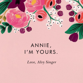 Vintage Blossom - Valentine's Day Card by Rifle Paper Co.