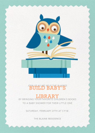 Owl-Nighter - Baby Shower Invitation by Petit Collage