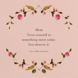 Cortile (Square) - Mother's Day Card by Venamour