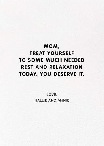 Mom Starter Pack by Party of One - Back