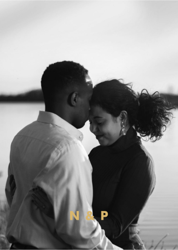 Modern Full Overlay (Photo) - Save the Date by Paperless Post