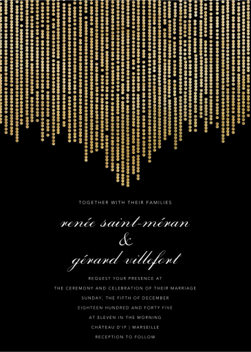 Josephine Baker - Wedding Invitation by Paperless Post