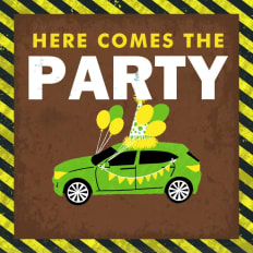 Here comes the party