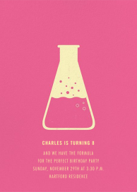 ‪Erlenmeyer Flask‬ by Paperless Post