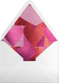 Many Hearts - Paperless Post Envelope