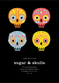 Little Sugar Skulls by Paperless Post