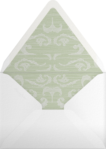 Green Velvet - Paperless Post Envelope