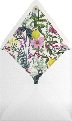 Herb Garden (Photo Save the Date) - Rifle Paper Co. Envelope