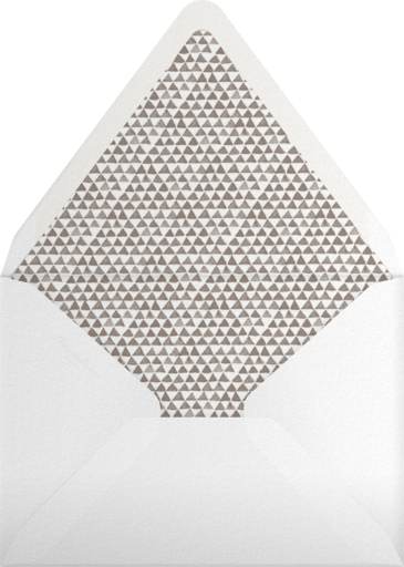 Triangles Splitscreen - Paperless Post Envelope
