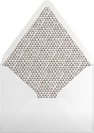 Triangles Splitscreen - Paperless Post Envelope