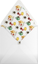 Breakfast in Bed - Paperless Post Envelope