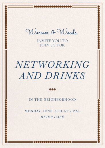 Dotted Charm - Invitation by Paperless Post