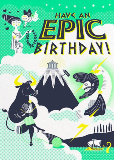 Epic Birthday - Birthday Card by Hello!Lucky