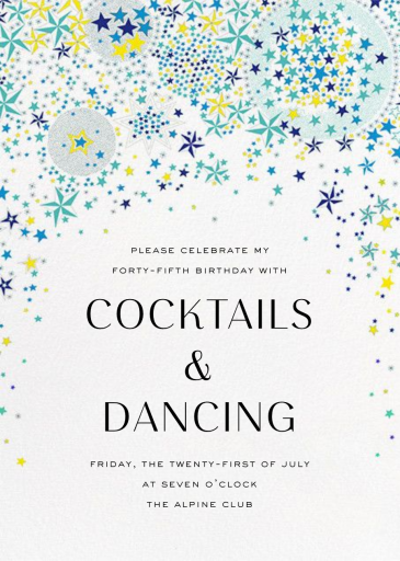 Adelajda - Birthday Invitation by Liberty