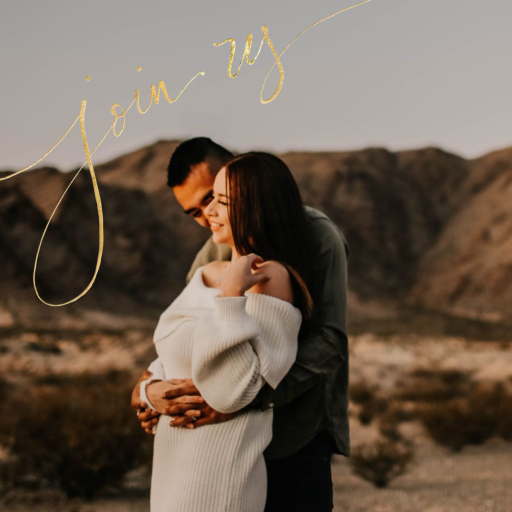 Join Us (Photo) - Party Invitation by Linda and Harriett