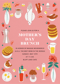 Brunch Buffet - Mother's Day Invitation by Paperless Post