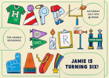 Game Day by Paperless Post