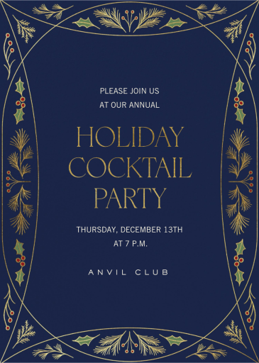 Deco the Halls by Paperless Post