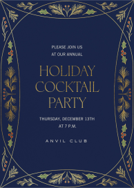 Deco the Halls - Holiday Party Invitation by Paperless Post