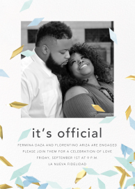 Flutter Photo - Engagement Party Invitation by CONFETTISYSTEM