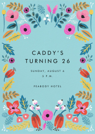 Folk Floral - Birthday Invitation by Rifle Paper Co.