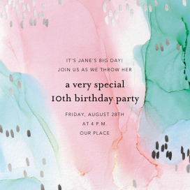 Watercolor Pastel by Ashley G