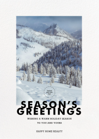 Wide Modern Border (Photo) - Business Holiday Card by Paperless Post
