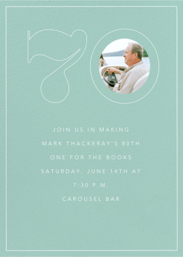 Milestone Portrait - Birthday Invitation by Paperless Post