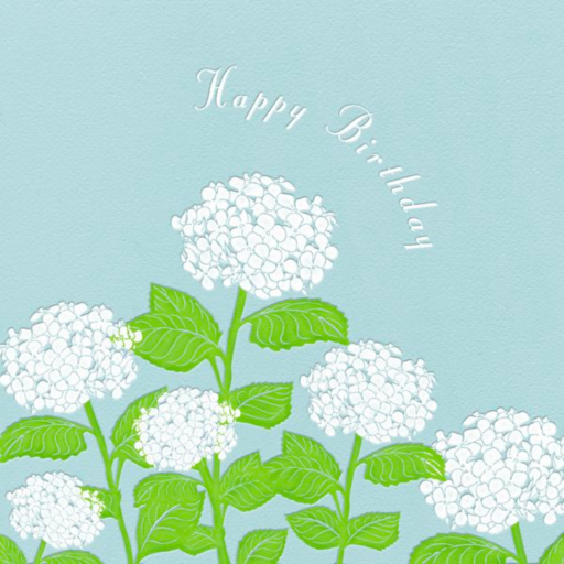 Hydrangea Birthday - Greeting Card by Paperless Post