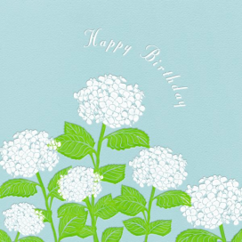 Hydrangea Birthday by Paperless Post