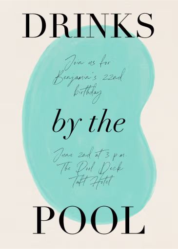 Poolside - Pool Party Invitation by Paperless Post