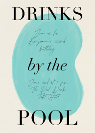 Poolside by Paperless Post