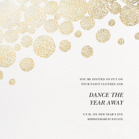 Radiant Swirls (Square) by Oscar de la Renta