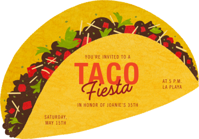 Taco Fiesta by Paperless Post