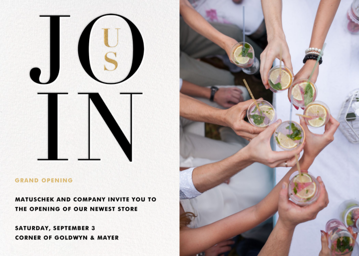 Almaviva Photo - Launch Party Invitation by Paperless Post