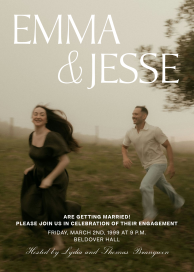 Perfect Duo - Engagement Party Invitation by Paperless Post