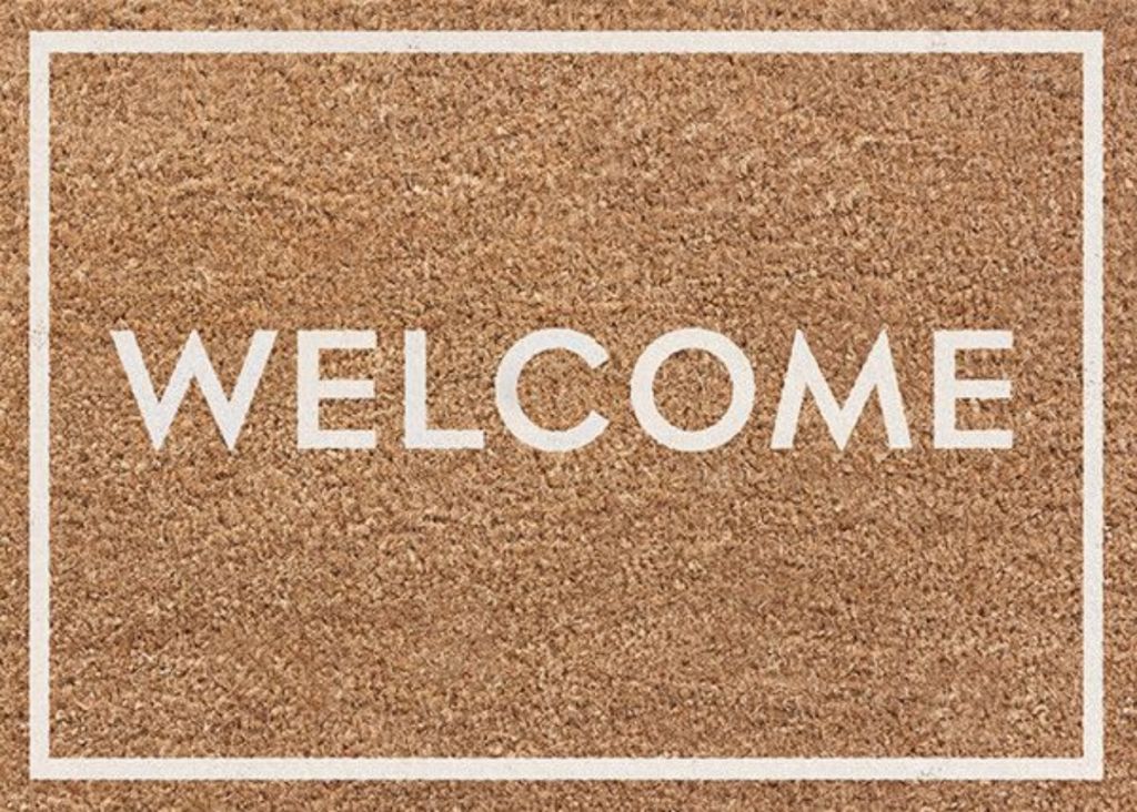 Welcome Mat Invitation