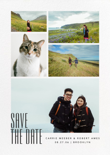 Daguerre - Save the Date by Paperless Post