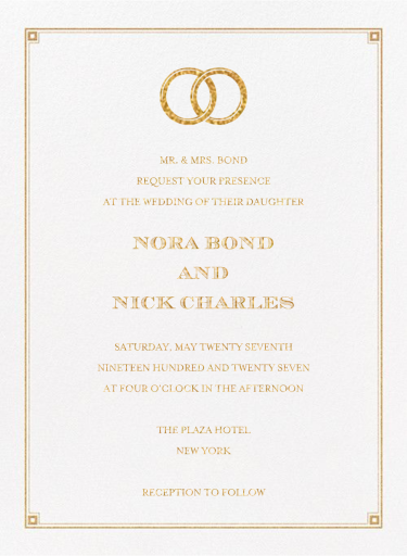 Candela - Wedding Invitation by Crane & Co.
