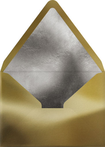 Snowflake Confetti - Paperless Post Envelope