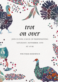 Feast and Flock - Invitation by Happy Menocal