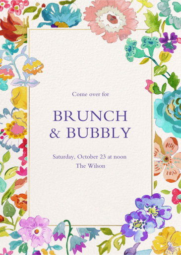 Classic Meadow - Invitation by Liberty