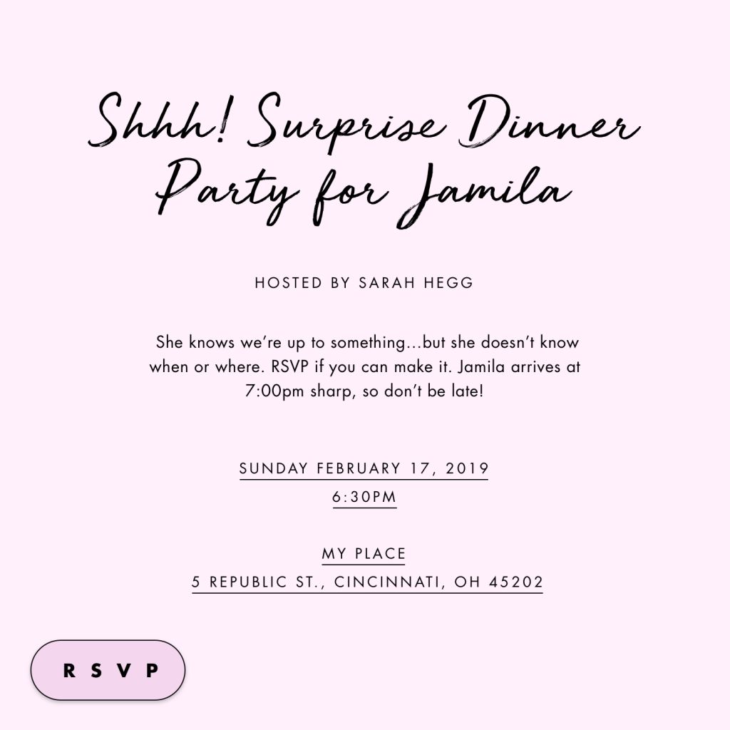 Surprise party invitations online at Paperless Post